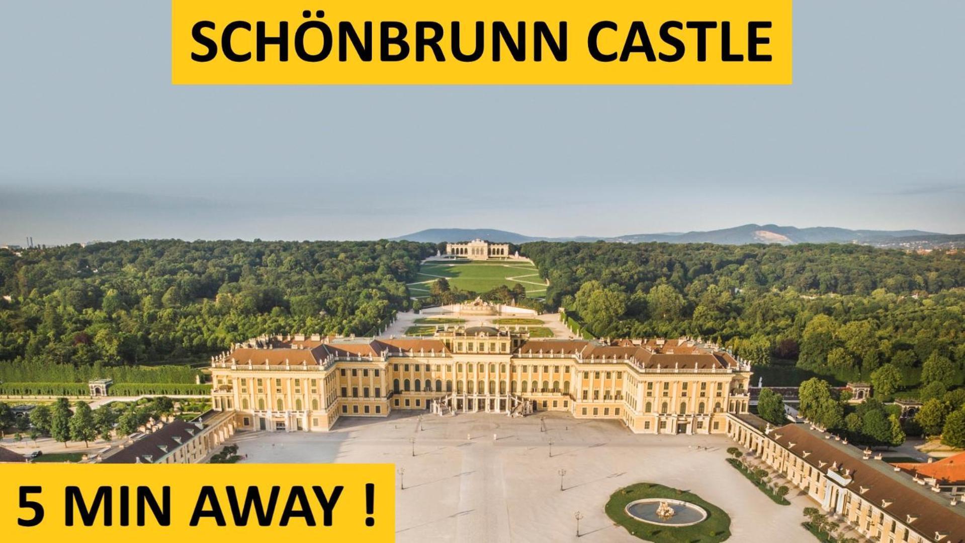 Schoenbrunn Gardens Vienna Apartment Eksteriør billede